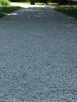 gravel driveway
